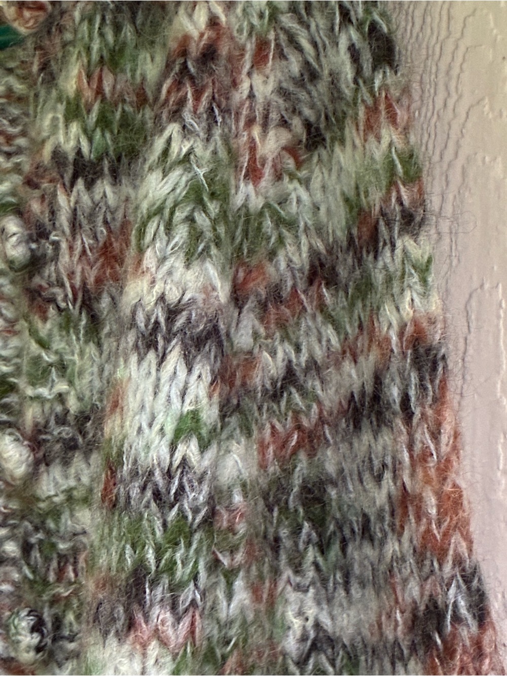 Vintage 80s Rosanna Italy Handmade Mohair Wool Cardigan M - Picture 3 of 16